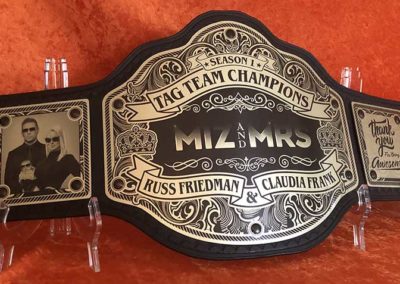 Miz and Mrs. Championship Belt