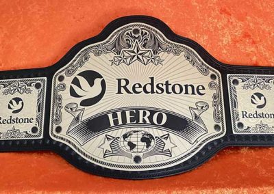 Redstone Highlands Senior Living Hero Championship Belt