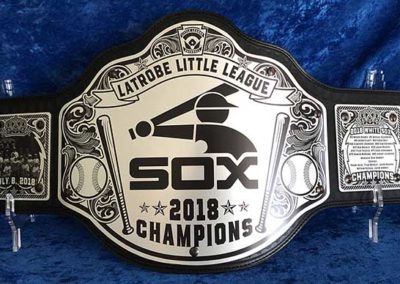 Little League White Sox Championship Belt