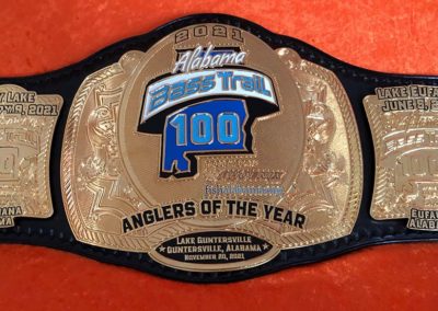 Alabama Bass Trail 100 Championship Belt