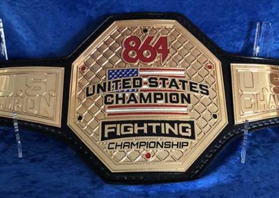 864 MMA Championship Belt