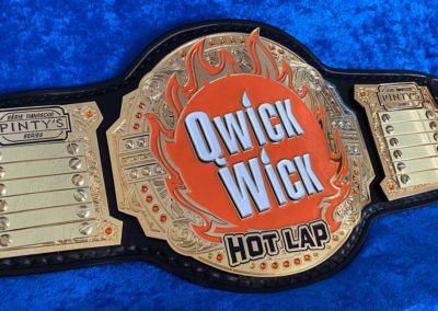 Qwick Wick Hot Lap Championship Belt