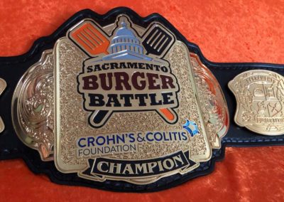 Sacramento Burger Battle Championship Belt