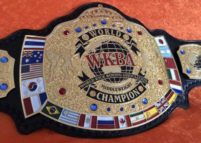 World Kick Boxing Association Championship Belt