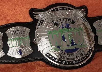 Matt Cardona's (Zack Ryder) World Trampoline Wrestling Championship Belt