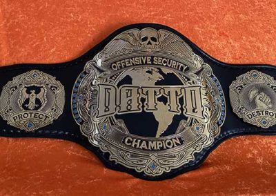 Datto Corporation Championship Belt