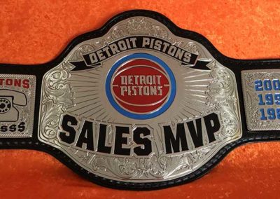 Detroit Pistons Championship Belt