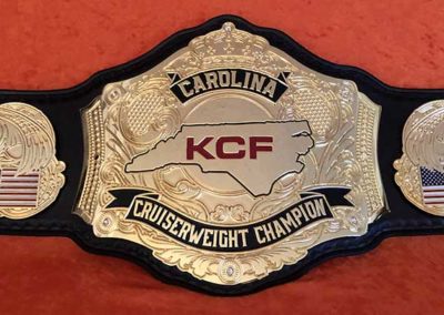 KCF Carolina Cruiserweight Championship Belt