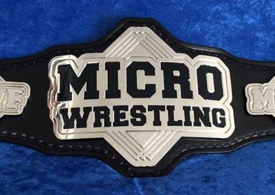 Micro Wrestling Championship Belt