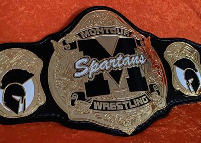 Montour Spartans High School Wrestling MVP Championship Belt