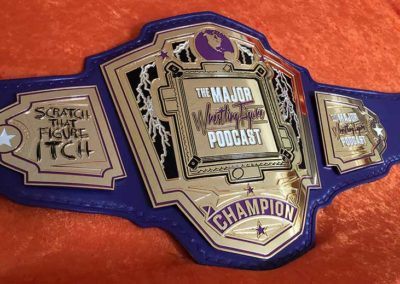Major Wrestling Figure Podcast Championship Belt