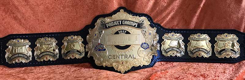 Central Project Champs Corporate Championship Belt