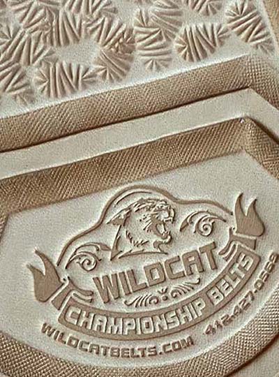 Top Quality Leather Craftsmanship - Wildcat Championship Belts