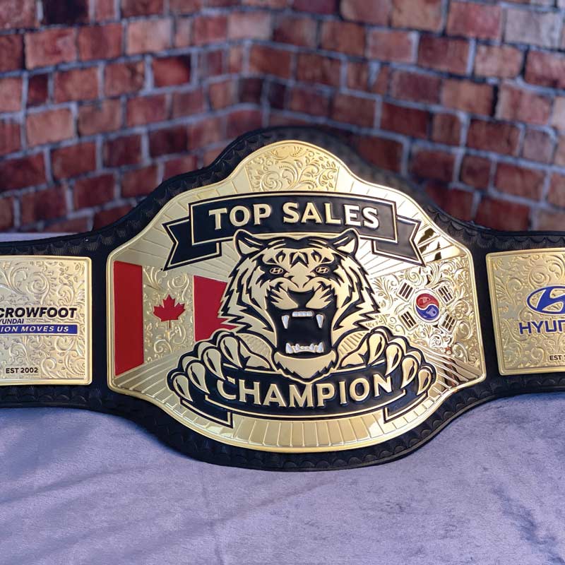 Sales Championship Belt Trophy - Business Sales Championship Belt