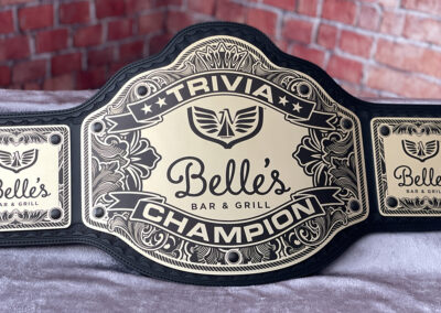 Belle's Bar & Grill Trivia Champion