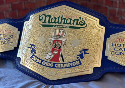 Nathan's Famous Hot Dogs Chug Champion